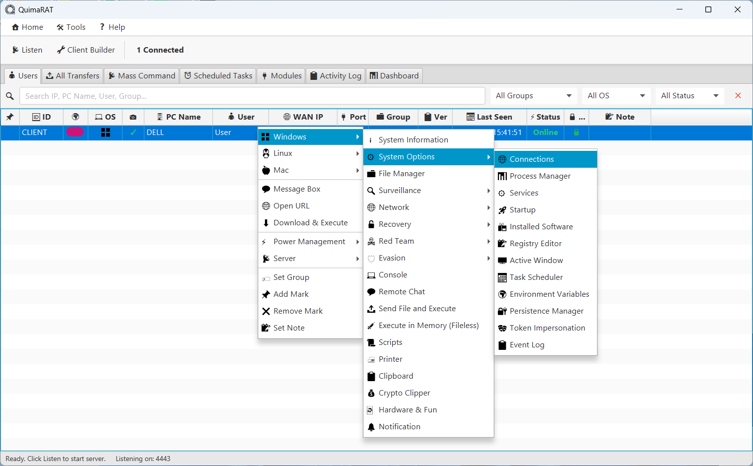 System Options Modules